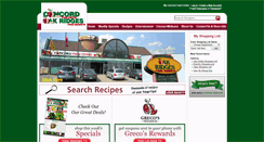 Desktop Screenshot of concordfoodcentre.com