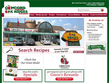 Tablet Screenshot of concordfoodcentre.com